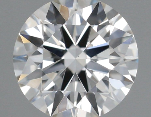 0.39 carat I-VS1 Excellent cut Natūralus Round Deimantas (1)