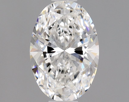 0.5 carat F-VVS2 Natūralus Oval Deimantas (1)