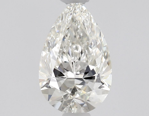 0.55 carat G-IF Natūralus Pear Deimantas (1)