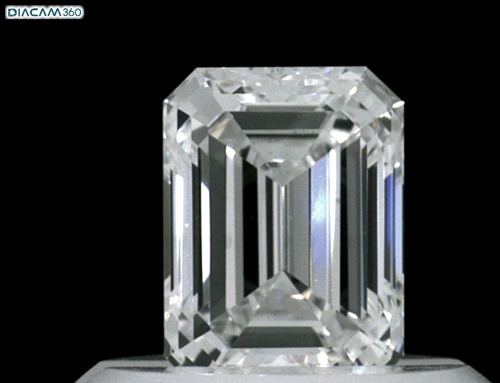 0.5 carat E-VVS2 Natūralus Emerald Deimantas (1)