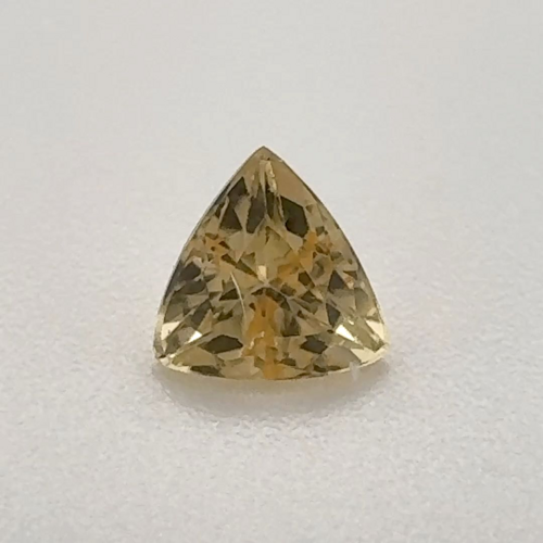 0.565 carat YELLOW Trilliant Topaz (1)