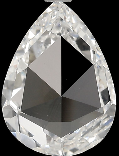 4.36 carat E-VVS2 Natūralus Pear Deimantas (1)