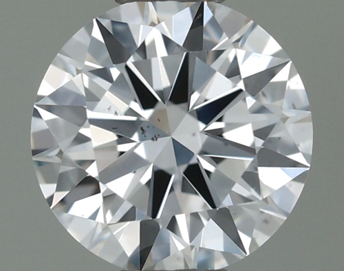 0.5 carat F-SI1 Excellent cut Natūralus Round Deimantas (1)