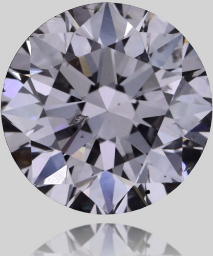 0.5 carat Faint Pink-SI2 Very Good cut Natūralus Round Deimantas (1)