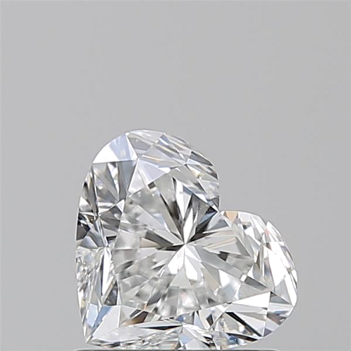1.02 carat F-SI1 Natūralus Heart Deimantas (1)