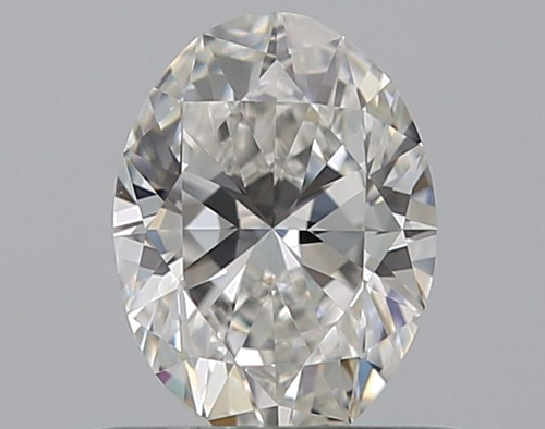 0.5 carat F-VVS1 Natūralus Oval Deimantas (1)