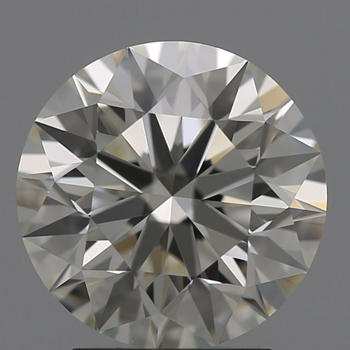 2.4 carat K-VVS2 Excellent cut Natūralus Round Deimantas (1)