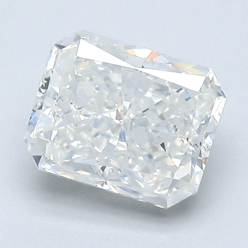 1.7 carat I-SI2 Natūralus Radiant Deimantas (1)