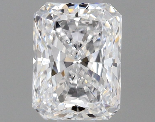 0.5 carat D-VVS2 Natūralus Radiant Deimantas (1)