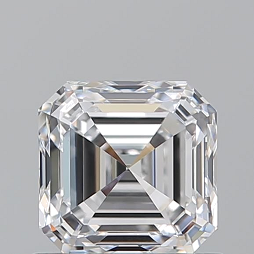 0.9 carat D-VVS2 Natūralus Asscher Deimantas (1)