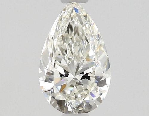 0.6 carat H-VS2 Natūralus Pear Deimantas (1)