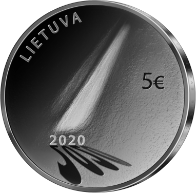 2020 Надежда Литва 5 евро серебряная монета (2)