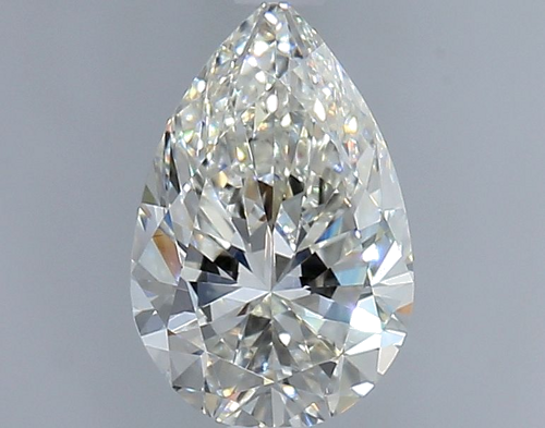 1.0 carat I-VS1 Natūralus Pear Deimantas (1)