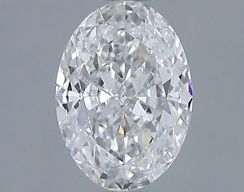 1.0 carat G-SI2 Natūralus Oval Deimantas (1)