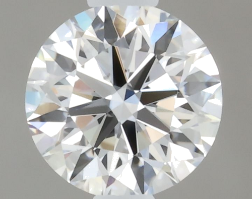 0.37 carat F-VVS2 Excellent cut Natūralus Round Deimantas (1)