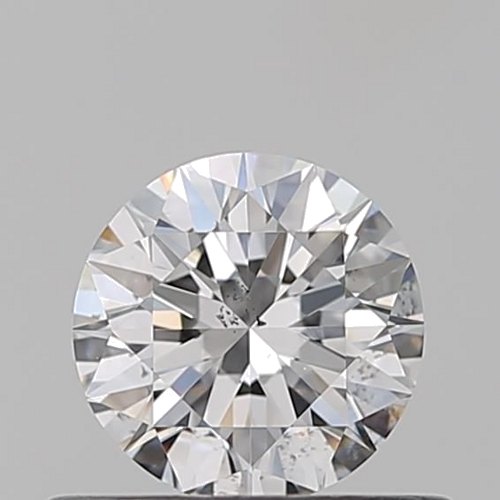 0.51 carat E-SI1 Excellent cut Natūralus Round Deimantas (1)