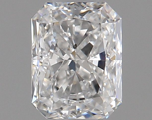 0.52 carat E-SI1 Natūralus Radiant Deimantas (1)