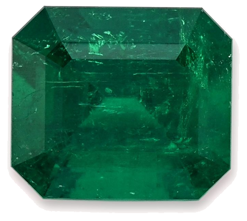 4.67 carat GREEN STEP cut Emerald Smaragdas (1)
