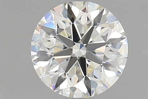 0.71 carat K-VVS2 Excellent cut Natūralus Round Deimantas (1)