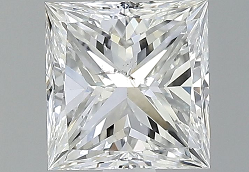 1.51 carat G-SI1 Natūralus Princess Deimantas (1)