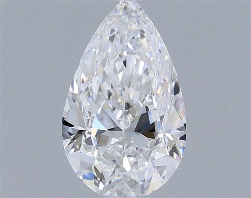 0.51 carat E-SI1 Natūralus Pear Deimantas (1)