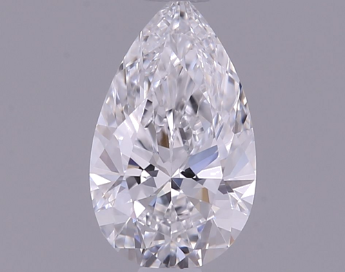 0.44 carat E-VVS2 Natūralus Pear Deimantas (1)