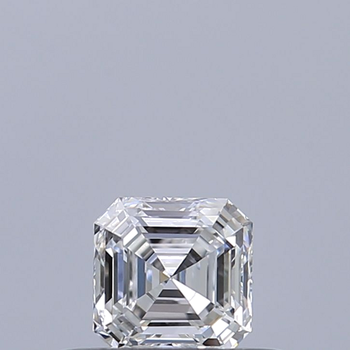 0.3 carat D-VVS1 Natūralus Asscher Deimantas (1)