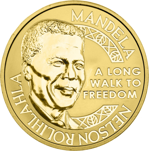 1/2 oz Nelson Mandela 2012 Arešto 50-metis 9999 Auksinis medalis (1)