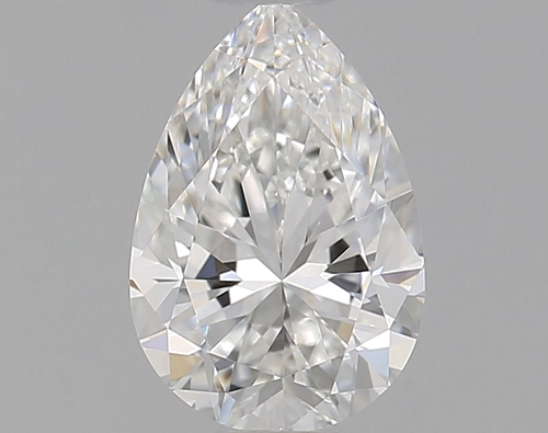 0.5 carat F-VS1 Natūralus Pear Deimantas (1)