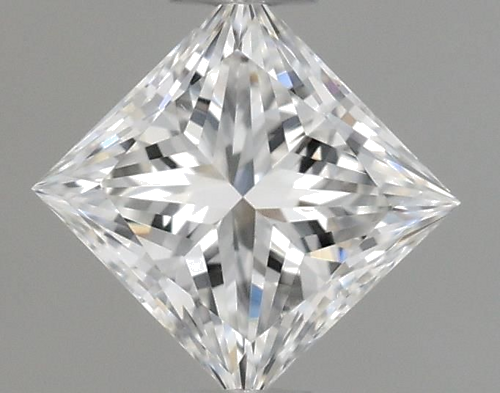 0.3 carat E-VS2 Natūralus Princess Deimantas (1)