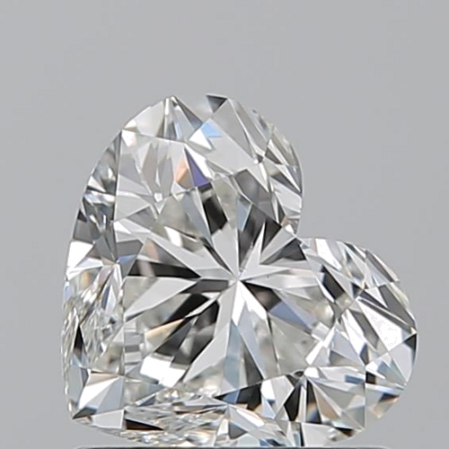 1.01 carat H-VS1 Natūralus Heart Deimantas (1)