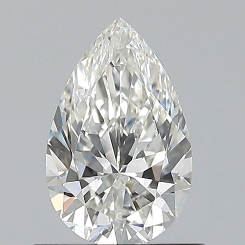 0.7 carat H-VVS1 Natūralus Pear Deimantas (1)