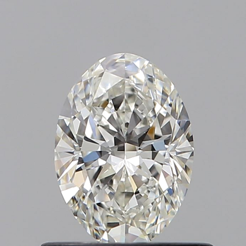0.6 carat H-VS2 Natūralus Oval Deimantas (1)