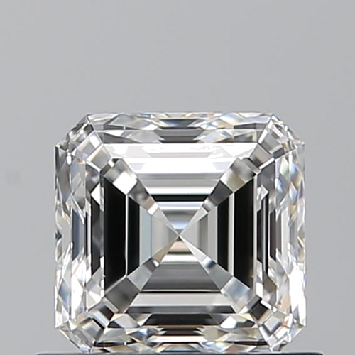 0.8 carat G-VVS2 Natūralus Asscher Deimantas (1)