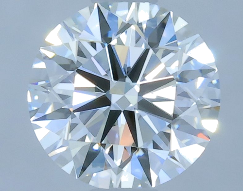 0.58 carat I-VVS1 Excellent cut Natūralus Round Deimantas (1)