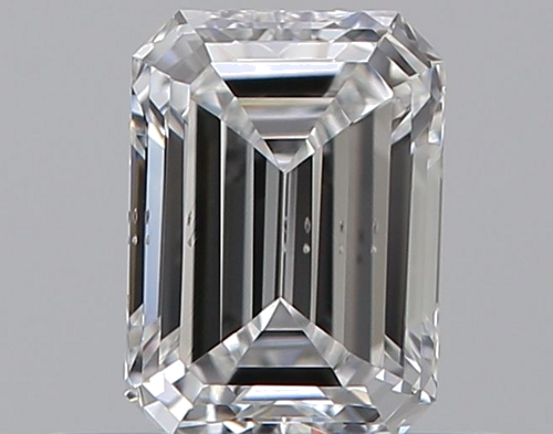 0.4 carat E-SI1 Natūralus Emerald Deimantas (1)