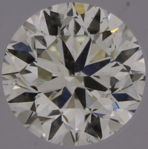 0.5 carat K-SI2 GD cut Natūralus Round Deimantas (1)