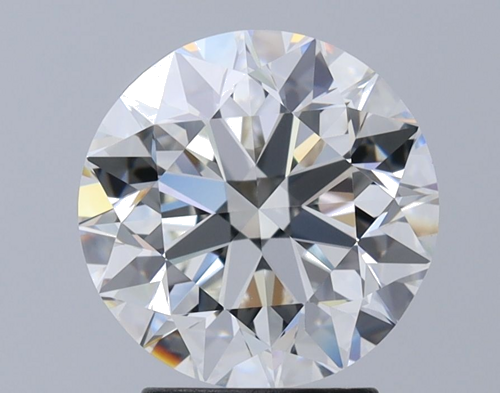 3.01 carat H-VVS2 Very Good cut Natūralus Round Deimantas (1)