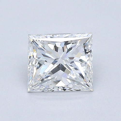 0.78 carat E-VVS1 Natūralus Princess Deimantas (1)