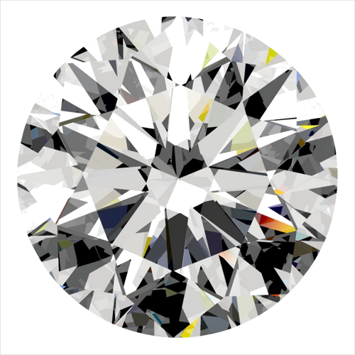 0.3 carat F-SI2 Very Good cut Natūralus Round Deimantas (1)