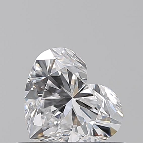 0.5 carat D-VS1 Natūralus Heart Deimantas (1)