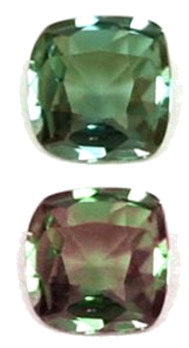 0.23 carat GREEN Cushion Alexandrite (1)