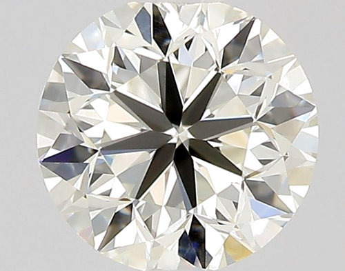 0.5 carat K-VVS2 Very Good cut Natūralus Round Deimantas (1)