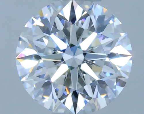 0.45 carat F-VVS2 Excellent cut Natūralus Round Deimantas (1)