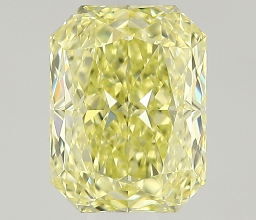 0.52 carat Fancy Yellow-IF Natūralus Radiant Deimantas (1)