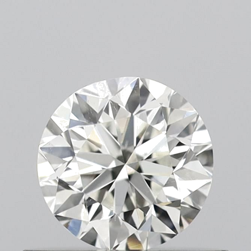 0.51 carat J-SI1 Very Good cut Natūralus Round Deimantas (1)
