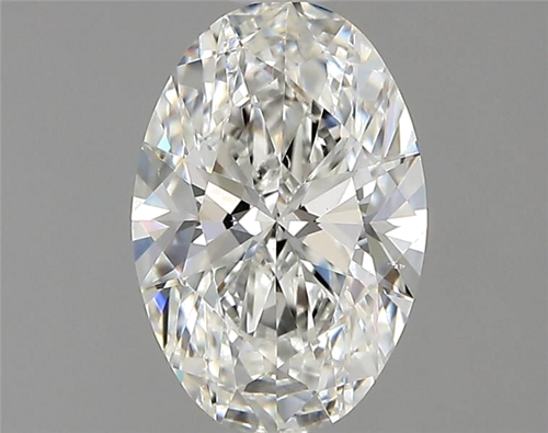 1.0 carat G-VS2 Natūralus Oval Deimantas (1)