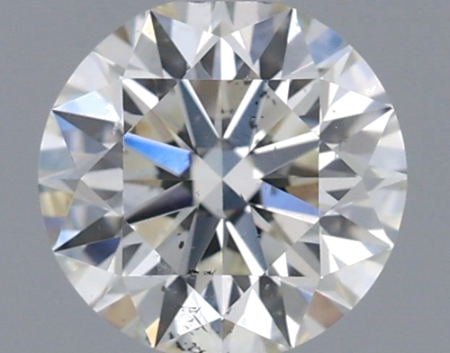0.46 carat J-SI1 Excellent cut Natūralus Round Deimantas (1)