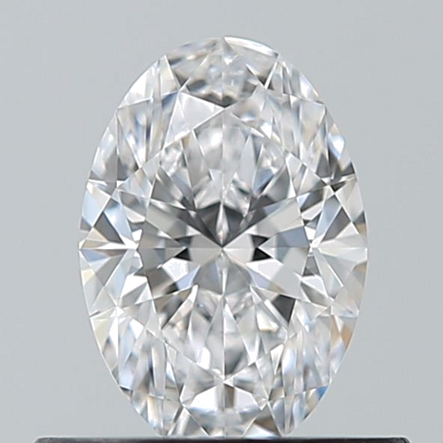 0.52 carat D-VVS1 Natūralus Oval Deimantas (1)