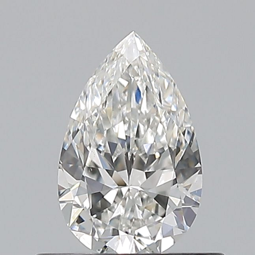 0.51 carat G-VS1 Natūralus Pear Deimantas (1)
